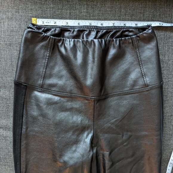 Wilfred Free Faux Leather Front Panel Pull On Leggings - Picture 5 of 8